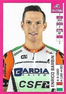 2019 Panini Giro d'Italia #117 Enrico Barbin Front